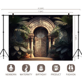LB1069 Enchanted Doorway Backdrop